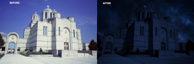 Day And Night Effect In Photoshop
