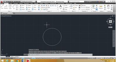 Circle Command in AutoCAD