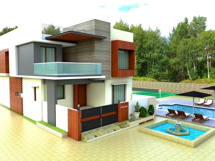 SketchUp Architecture Designing Project